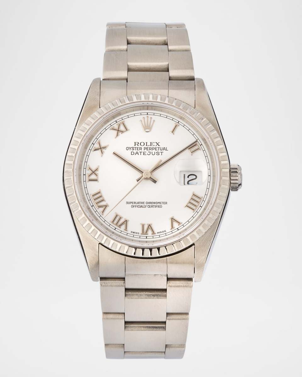 Rolex Oyster Perpetual Datejust 36mm Vintage 2002 Watch